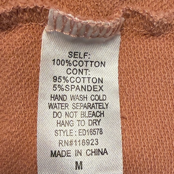 Easel Pink Mineral Washed Babydoll Mini
Tunic Dress Size Medium Boho Raw
Hems - Picture 6 of 6